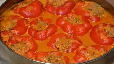Как готовить перцы с мясом