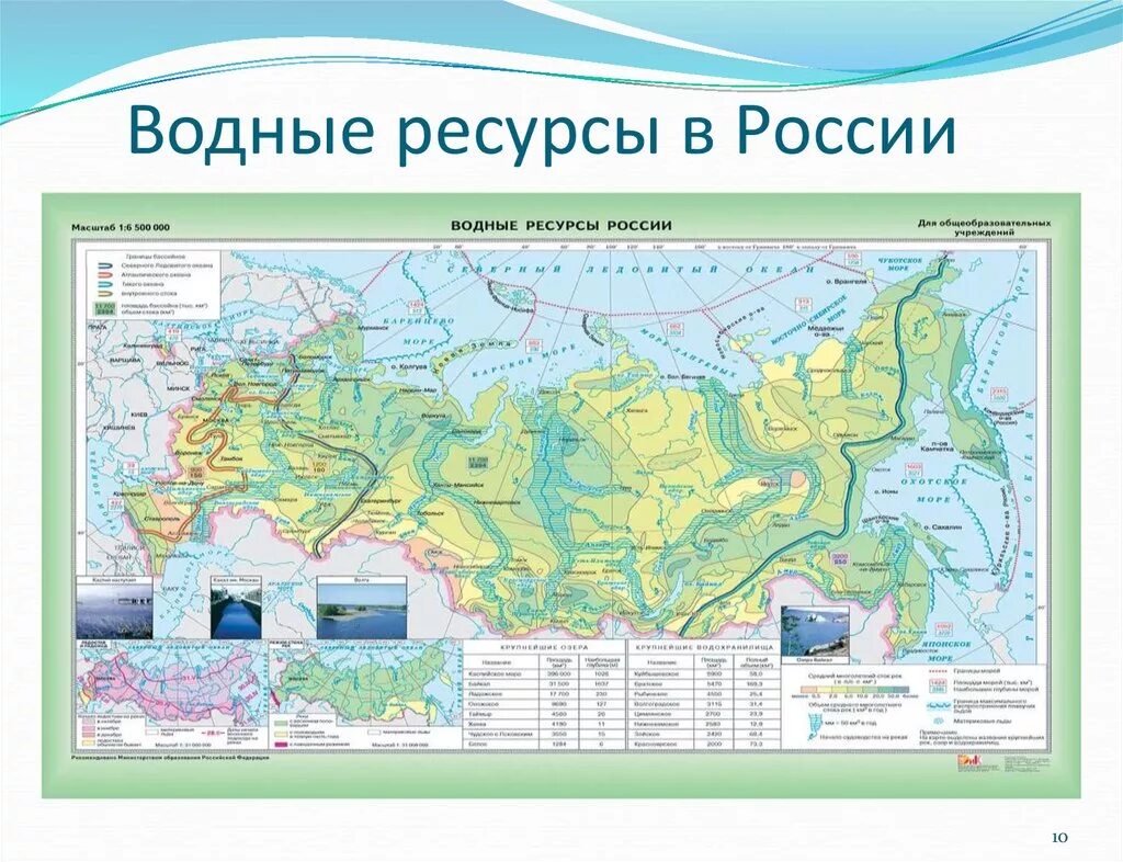 Контурные карты внутренние воды россии. Водные ресурсы карта России атлас 8 класс. Водные богатства России карта. Внутренние воды и водные ресурсы России 8 класс. Водные ресурсы РФ на контурной карте.