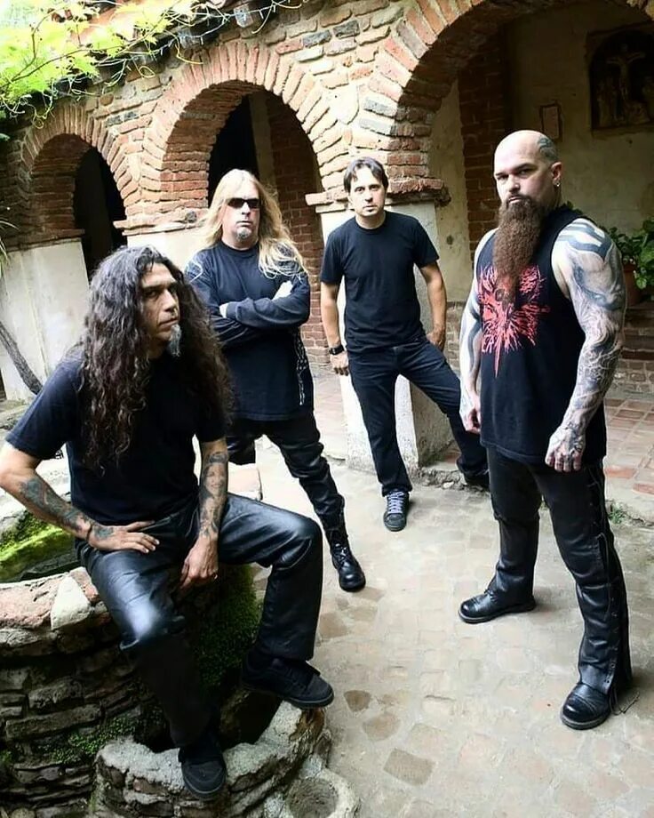 Slay today. Группа Slayer. Haynemman Slayer. Slayer вокалист.