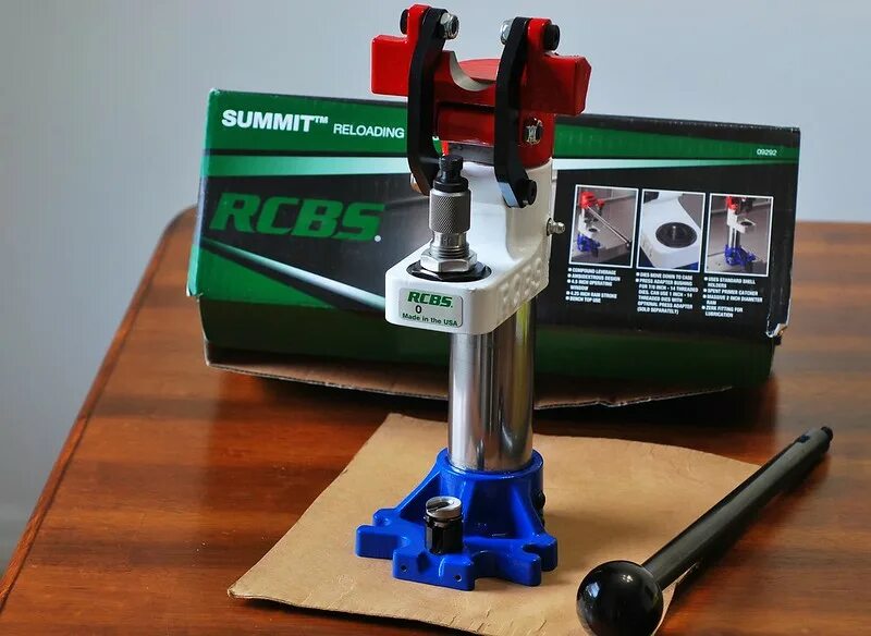 RCBS RCBS Summit Single Stage Press. Reloading Press. Пресс одноступенчатый RCBS Rebel. Короткая ручка к прессу RCBS the Summit. Short press