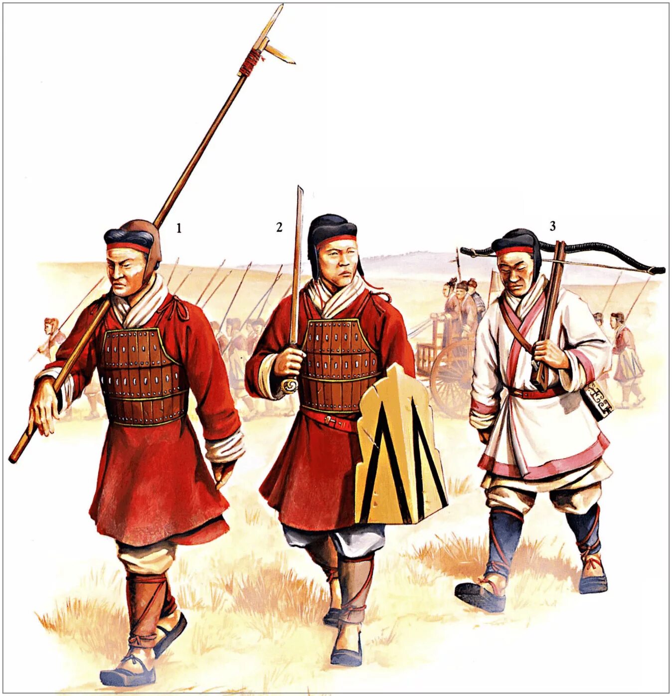 Военная одежда история. Армия династии Хань. Китайские солдаты династии Цинь. Китайский солдат империи Хань. Солдат династии Хань.