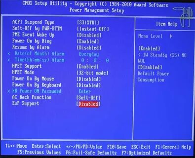Cmos setup utility copyright c