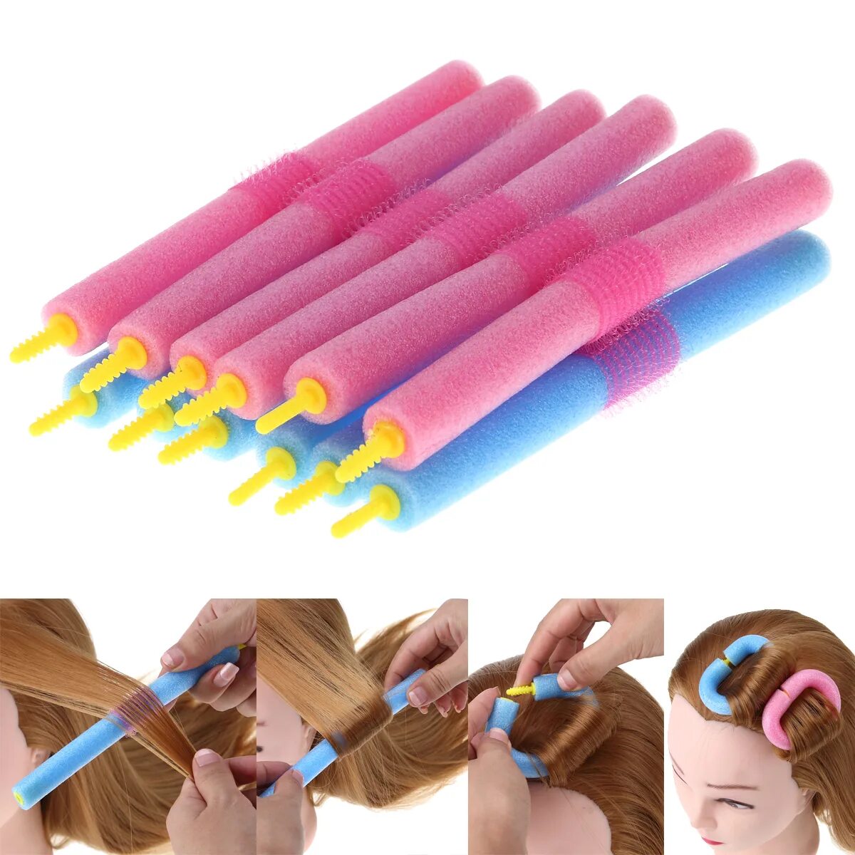 Бигуди для волос как пользоваться. Бигуди hair rollers пластиковые. бигуди папильотки. бигуди-бумеранги beauty 58229-7368. lovely hairstyles бигуди.