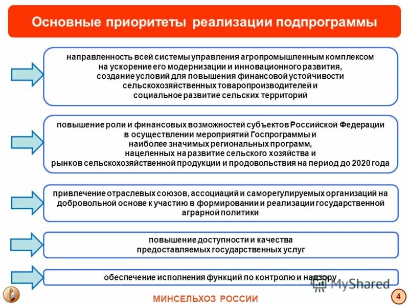 Возможности реализации государственных программ