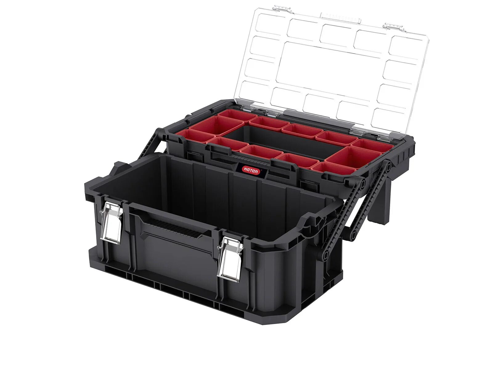Keter rolling. Keter connect Cantilever Tool Box. Keter connect Cantilever Tool Box 17203104. Ящик для инструмента "connect Cantiliver Tool Box" 56,5*31,7*25,1 см (черный) "Keter". Keter connect 250037.