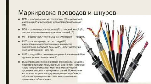 Область применения электрооборудования