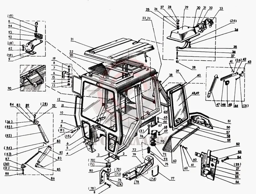 Схема кабины мтз 80. Кабина УК МТЗ 80. Стекло кабины МТЗ 82.1 боковое. Каркас кабины МТЗ 82 УК. Крепление кабины МТЗ 80 малая кабина.
