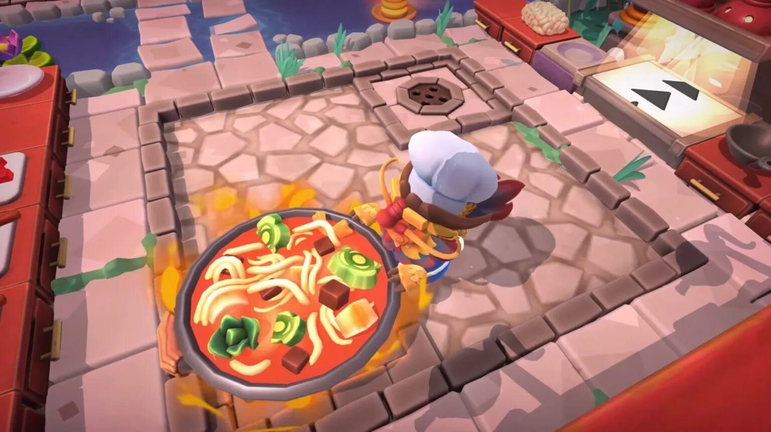 Overcooked 2 как играть. Overcooked геймплей. оверкокед 2 игра. overcooked еда. overcooked 2 блюда.