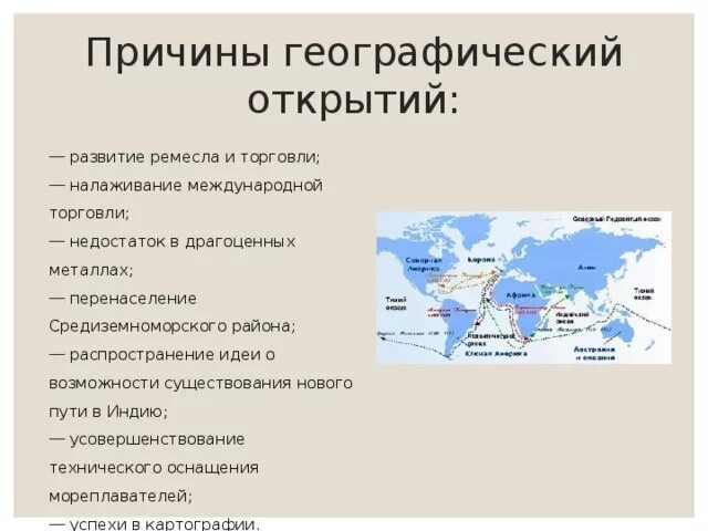 Географические открытия испании. Великие географические открытия Европы. Причины великих географических открытий. Эпоха великих географических объектов. Причины эпохи великих географических открытий.