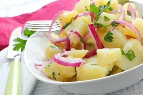 Салат с картошкой простой рецепт