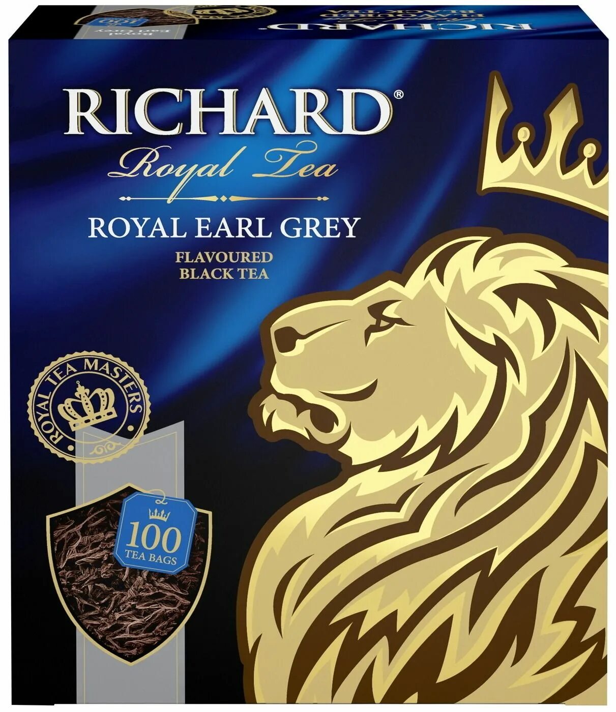 Чай Richard Royal English Breakfast черный 100 пакетиков. Richard чай в пакетиках