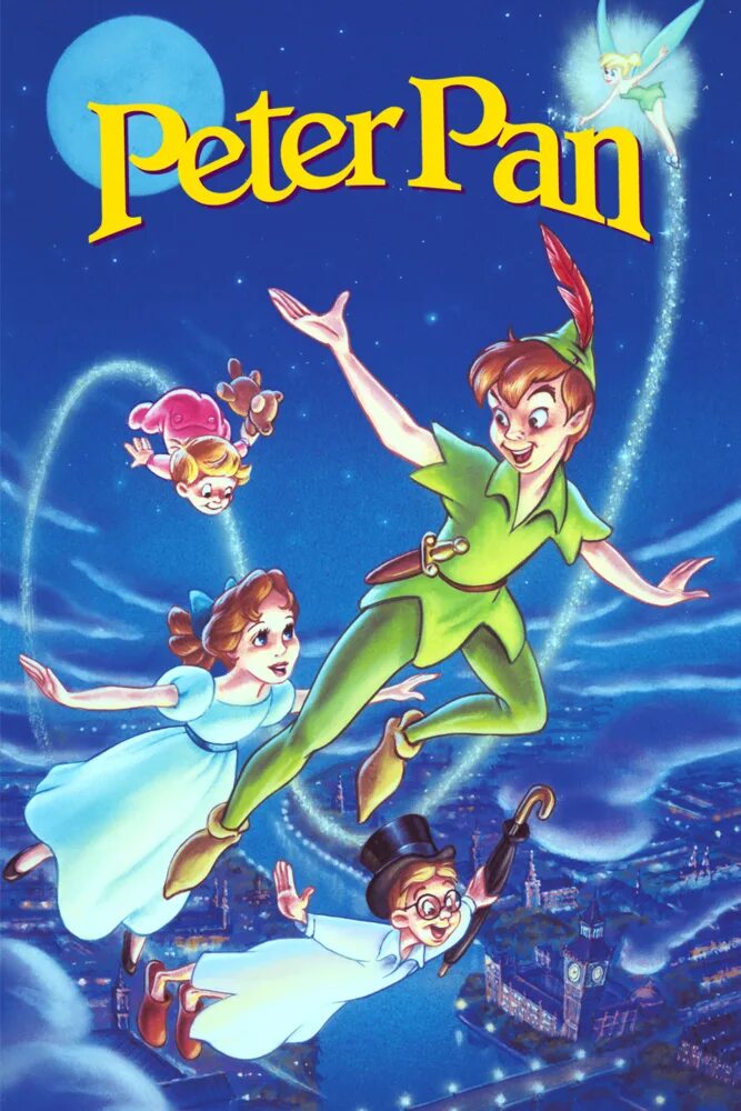 Питер пэн большой. Питер Пэн Peter Pan, 1952. Питер Пэн герои.