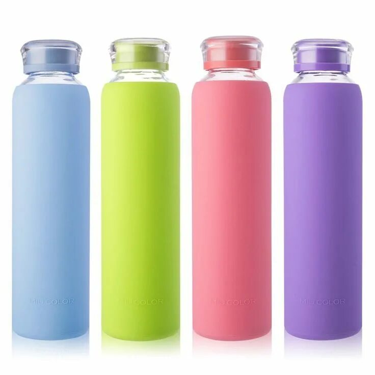 Coloured bottles