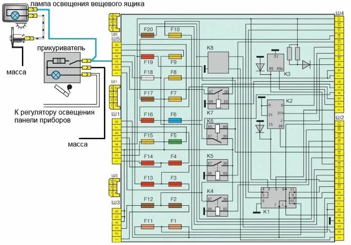 Схема предохранителей 21 10. Схема проводки прикуривателя ВАЗ 2112. Схема прикуривателя ВАЗ 2110. Схема соединения прикуривателя ВАЗ 2110. ВАЗ 2110 схема электрооборудования прикуриватель.
