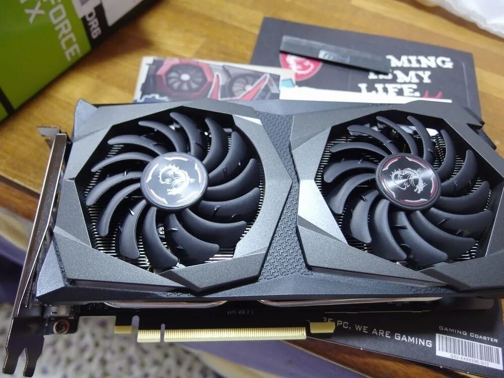 Видеокарта MSI GeForce GTX 1660 SUPER GAMING 6GB, Retail - купить в интернет-маг