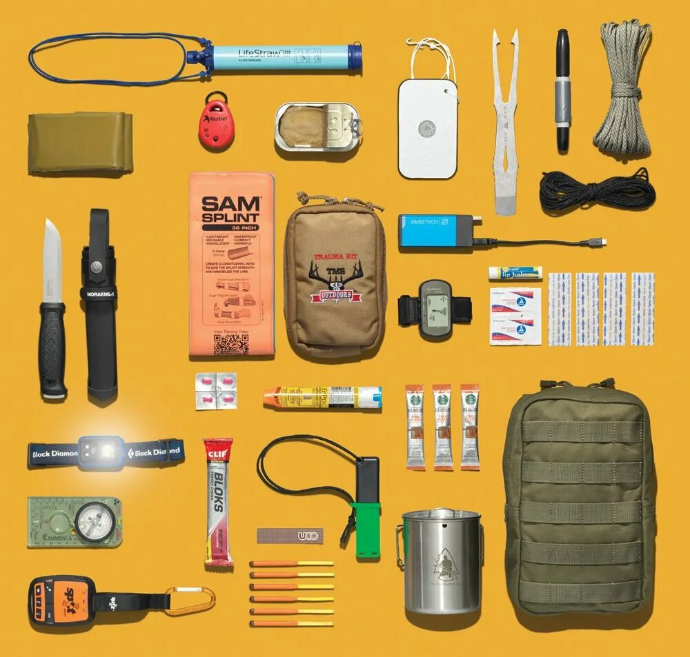 Вещи тп. Kansbol survival kit. вещи первой необходимости для выживания. снаряжение для выживания в чс. снаряжение для выживания в пустыне.
