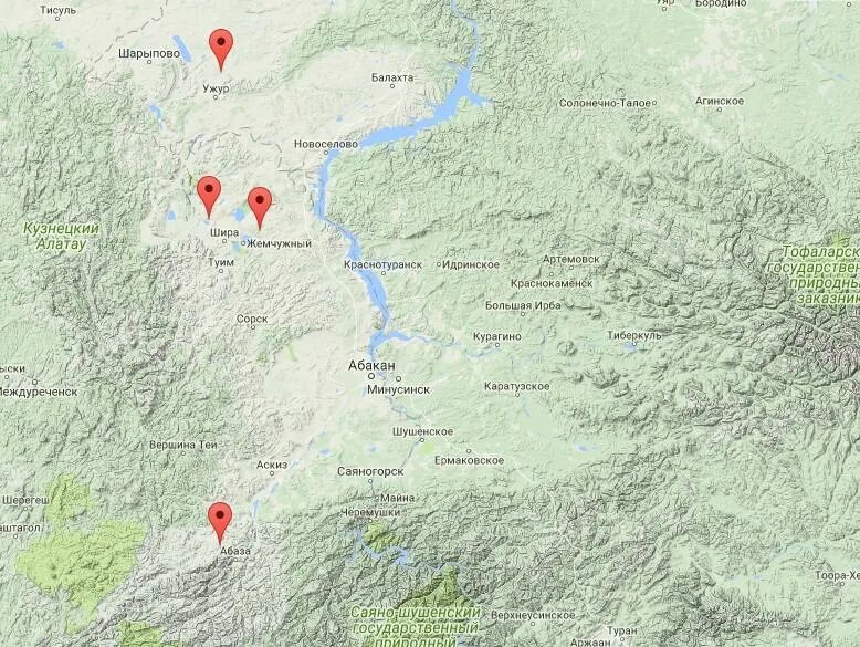 тисуль шарыпово