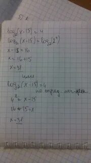 Log2 x 4 уравнение