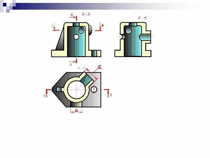 Разрез контроль. Разрез контроль. Сечение и разрез применяют для выявления. Соединение вида и разреза черчение 9 класс. Разрез контроль.