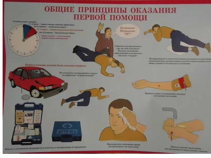 2 принципы оказания первой помощи