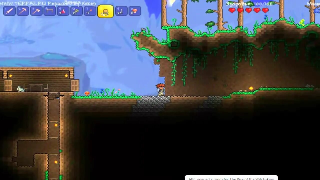 Террарию старые игры. Проход в шахту в террарии. Terraria v 1.4.4.2. Старая версия террарии 1.2