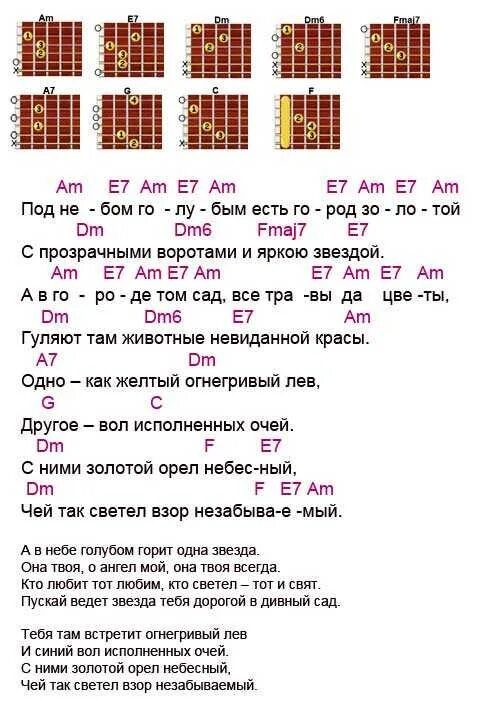 Песня на гитаре небо в облаках