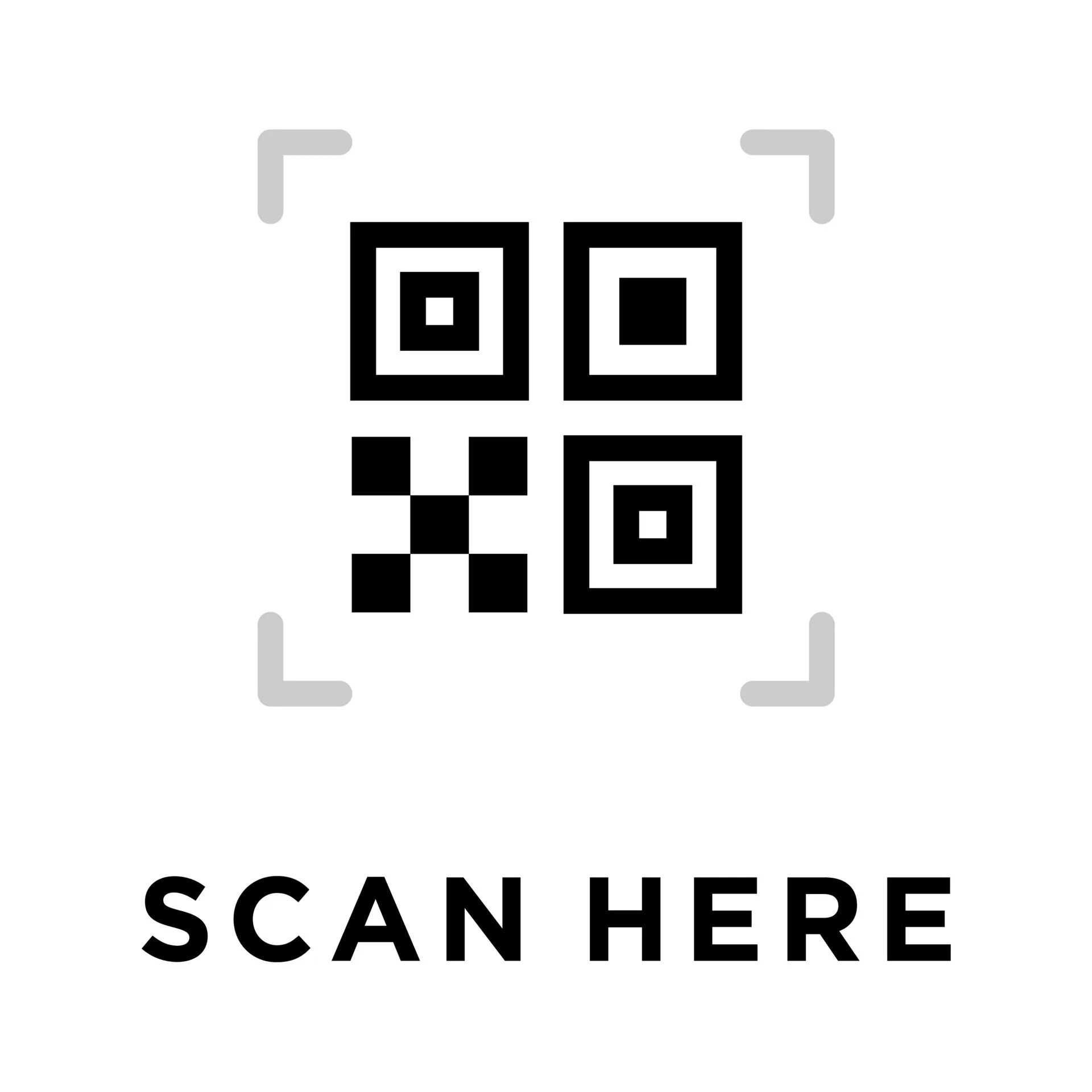 Scan here. Скан ми значок. scan me here.