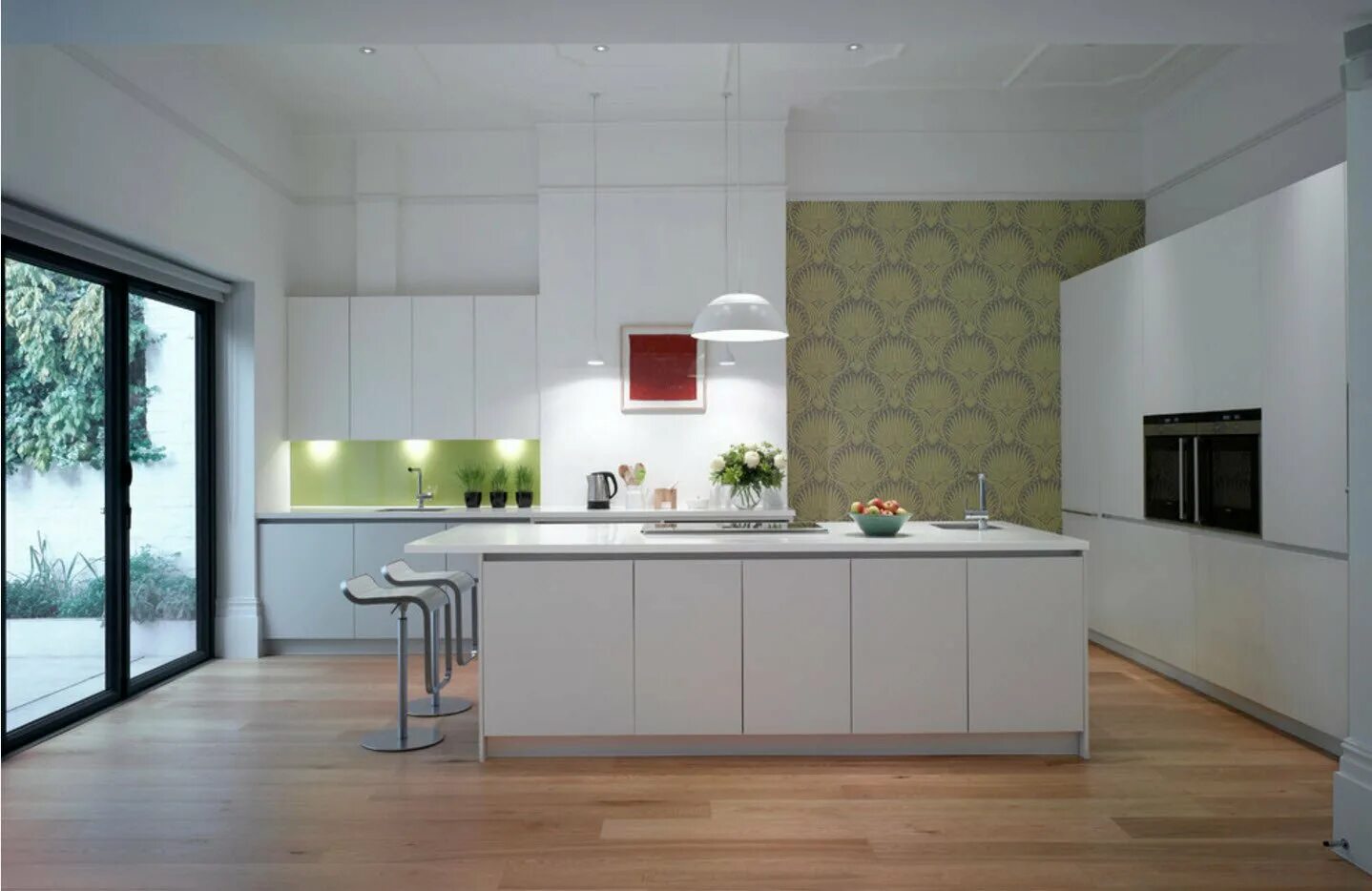 Kitchen wallpaper. Интерьер кухни. Кухня в лавандовом цвете. Kitchen wallpaper. Kitchen wallpaper.
