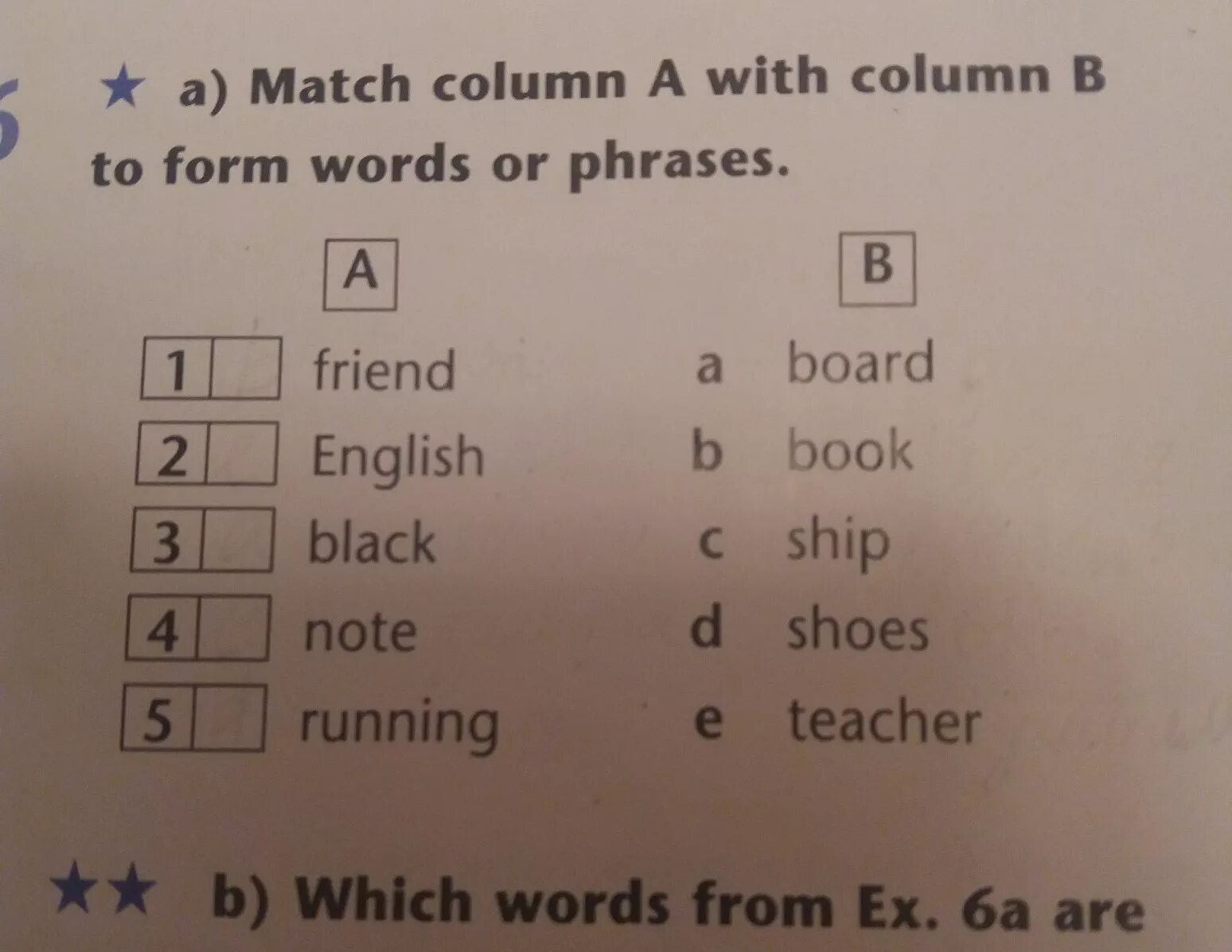 Match the two columns to form. Match the Words. Match the phrases. Match the Words to make phrases. Match the Words ответы 6 класс.