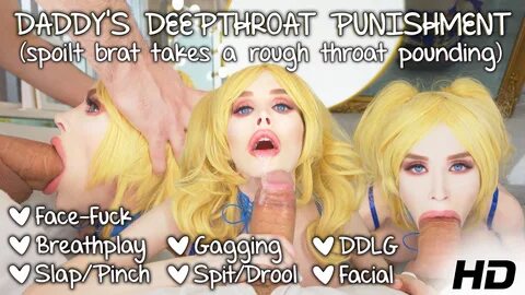 Extreme Gagging DDLG Breathplay Facefuck 