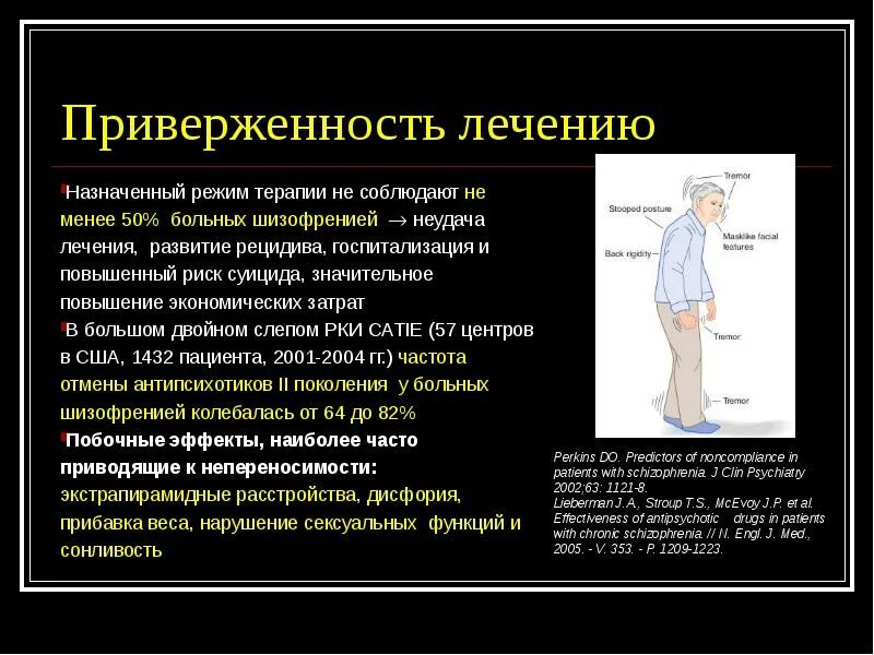 Значительное повышение. Синдром отмены антипсихотиков. Причины суицидов у больных шизофренией. У больных шизофренией уровень суицидального риска:. Слепые не болеют шизофренией.