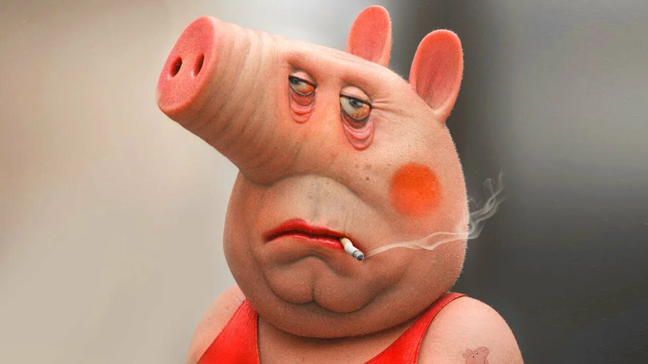 Свинка пеппа 3d-пародия. Свинка пеппа в реальной жизни. Свинка пеппа арт. Свинка пеппа кто озвучивает. Свинка пеппа в жизни.