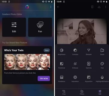 App gradient network