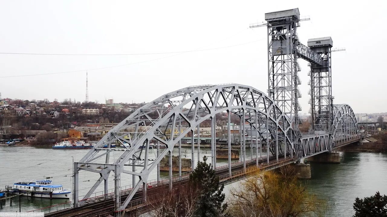 ростовский разводной железнодорожный мост