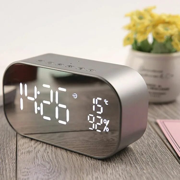 Часы bluetooth 5. Часы-радиобудильник Digital Alarm Clock. Блютуз колонка с АЛИЭКСПРЕСС Bluetooth Alarm Clock. Blast BRC-855. Часы колонка s18b.