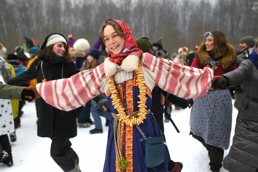 Прошла масленица народные гуляния