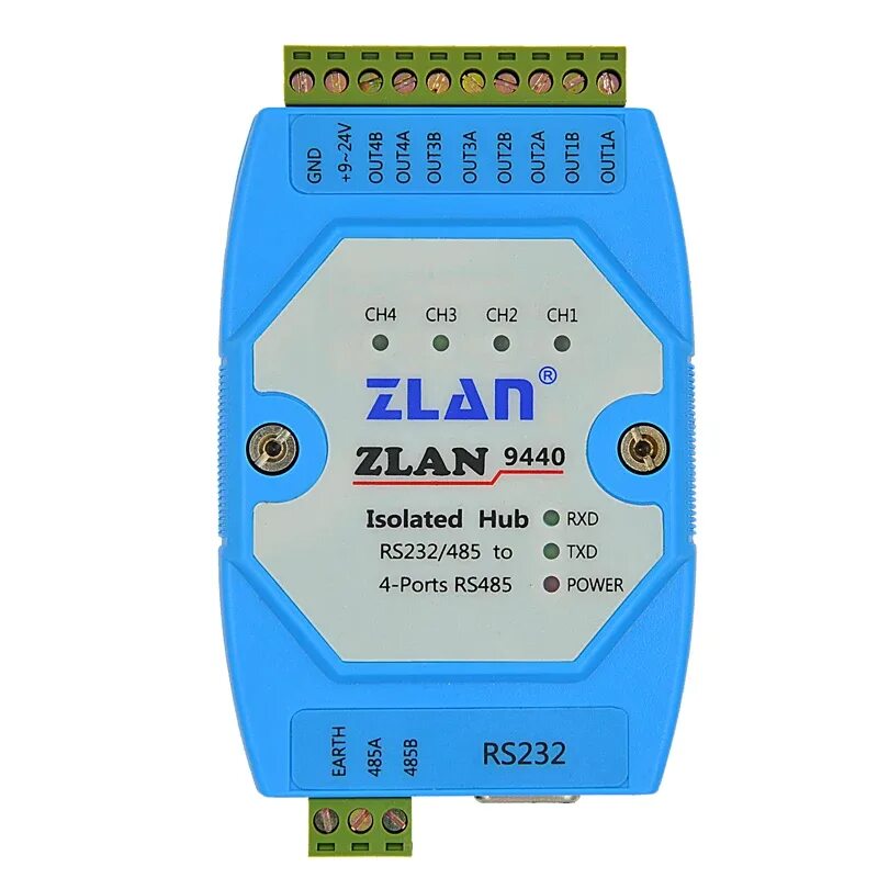 Rs485 port. Conv-hub485x-8x2. концентратор rs-485. port rs485. isolated hub rs485 to 8 port.