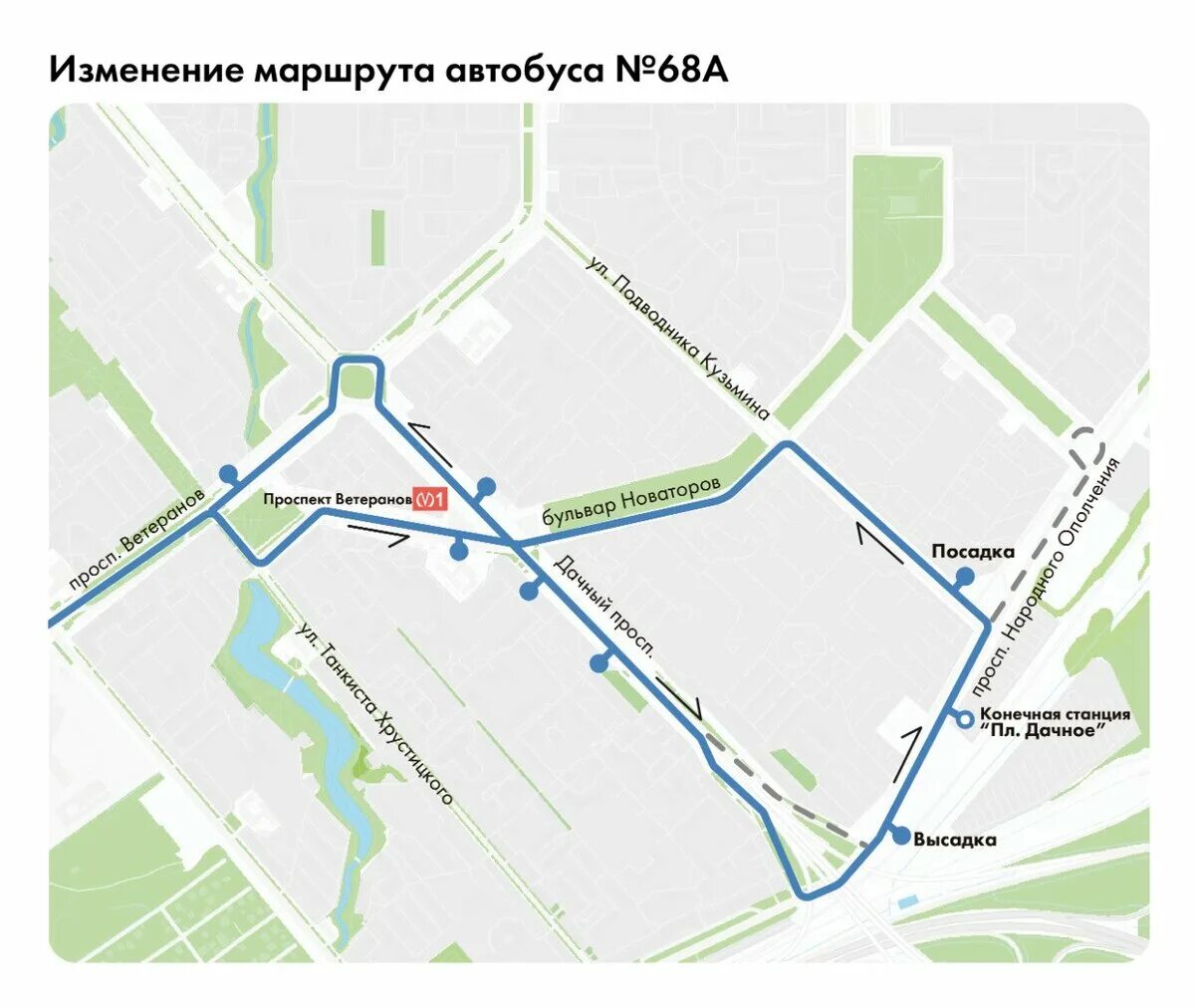 Автобус 181 на карте