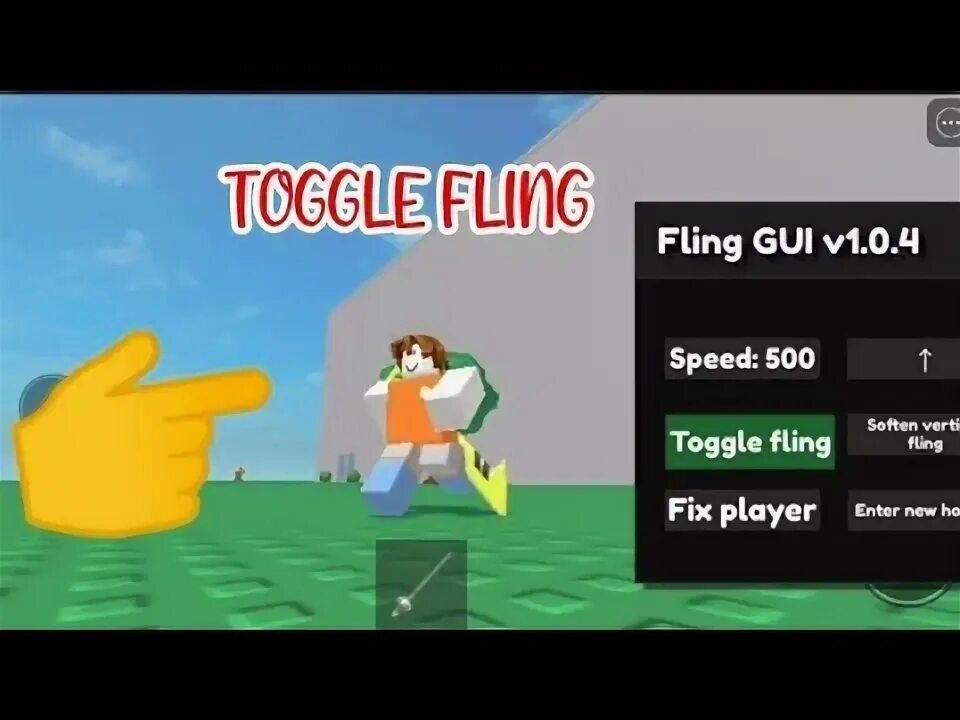 Roblox fling script