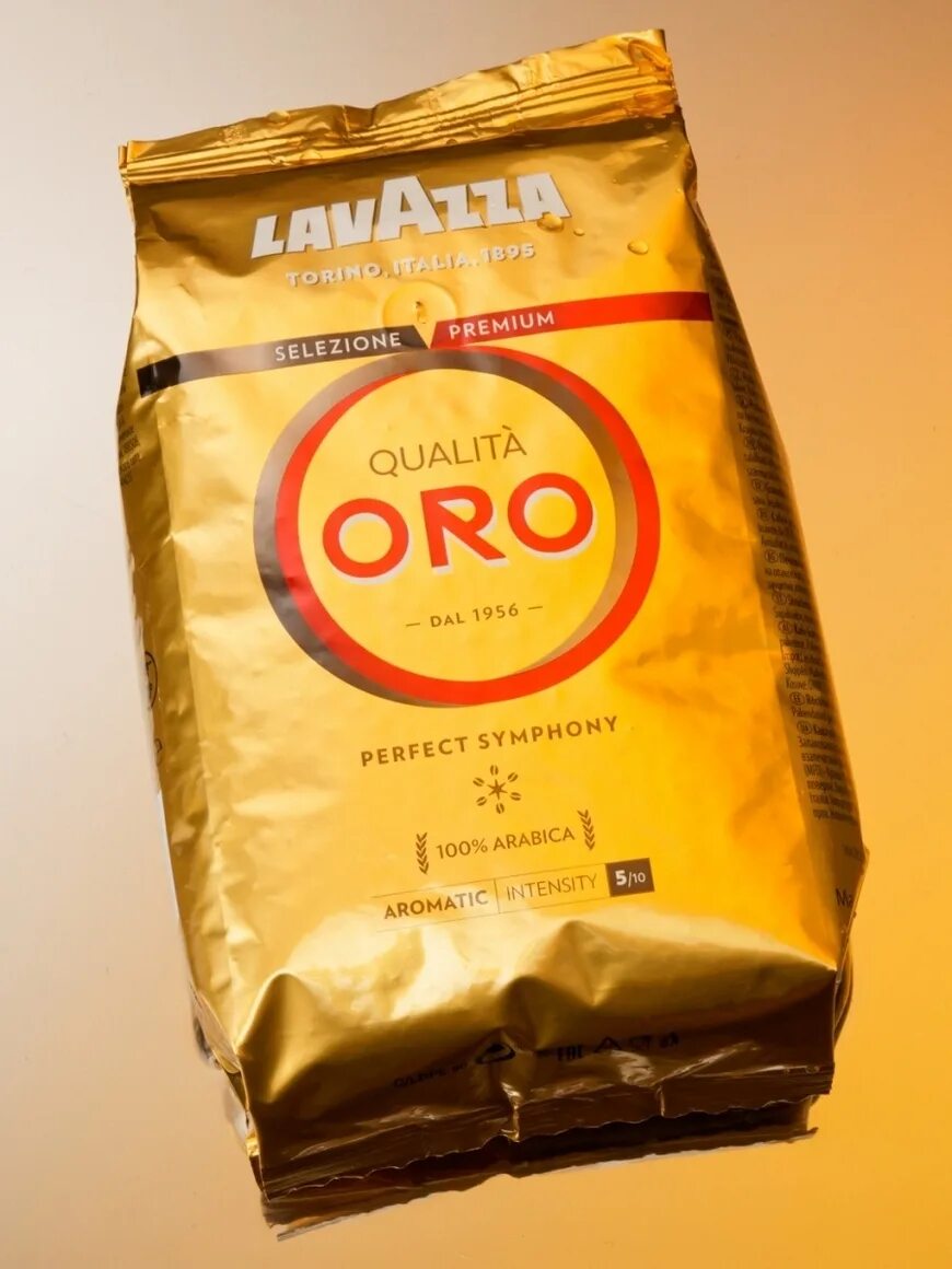 Кофе lavazza qualita oro 1 кг