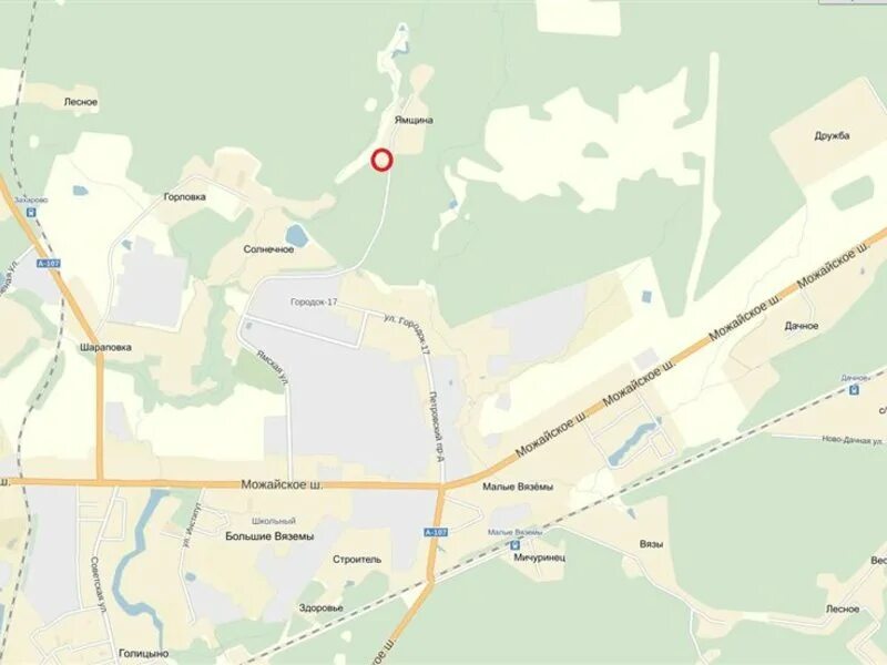 Рабочий поселок большие вяземы одинцовский район. Одинцовский р н малые вяземы. Московская область, одинцовский район, деревня малые вяземы. Деревня малые вязёмы. Малые вяземы одинцово на карте.