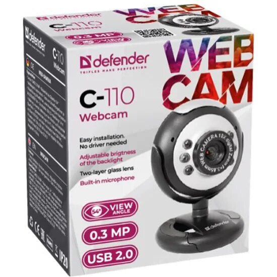 Веб камера defender как подключить Веб-камера Defender C-2525HD, купить в Москве, цены в интернет-магазинах на Мега