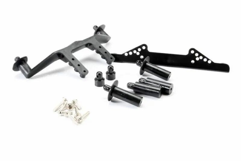 Traxxas Slash body Mount. Крепление кузова RC модели. Инструмент для измерения клиренса автомодели Losi. Промежуточный мост 6×6 для Traxxas.