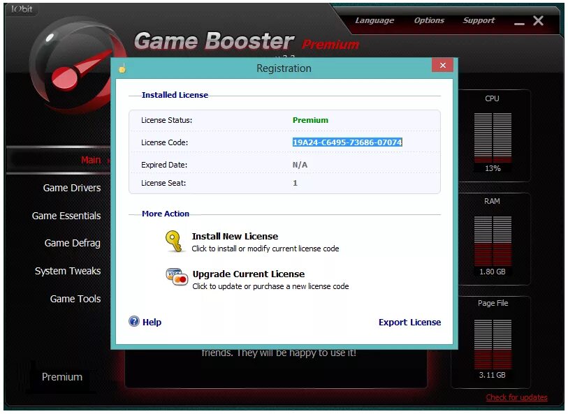 Установка reg. Game Booster. IOBIT game Booster. Ключ смарт гейм бустер. Ключи для смарт гейм бустер 5.2.