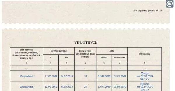 VIII. Отпуск. Сколько хранятся графики отпусков. Период работы для отпуска. Срок хранения графиков отпусков в организации.