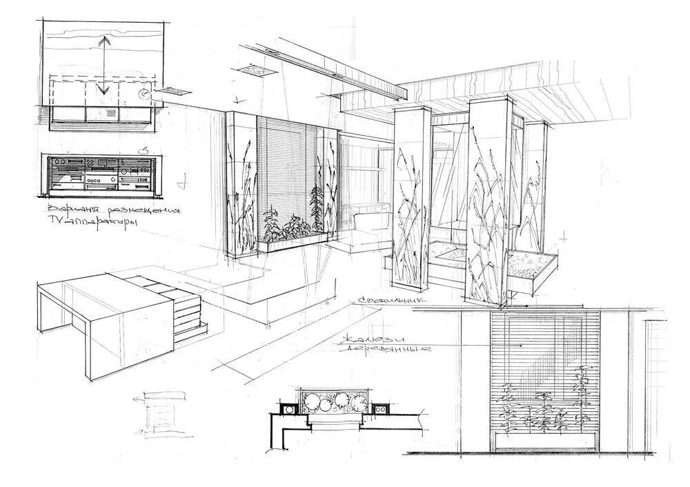 Эскиз интерьера в стиле барокко. Эскизы дизайнерских каркасных домов. Эскиз студии. Оформление эскизов. Эскиз квартиры.