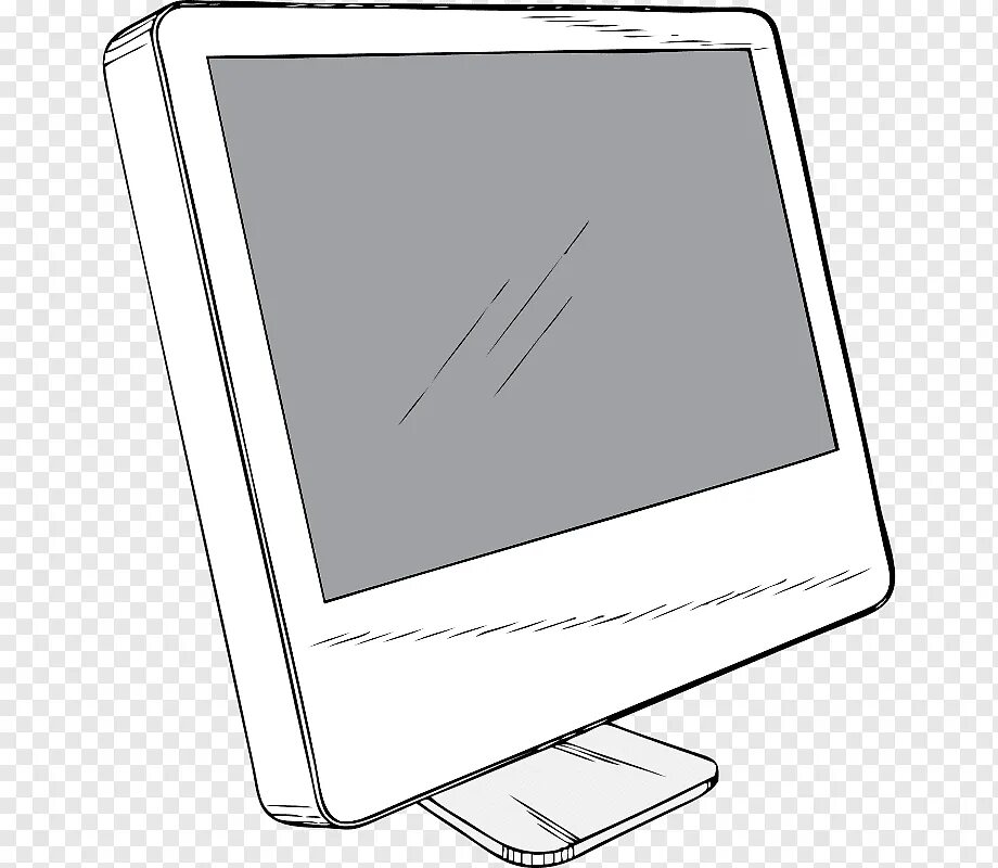 Draw на экране друга. Компьютер рисунок. Черно белый монитор. Нарисовать компьютер. Мультяшный монитор компьютера.