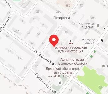 Брянск ул октябрьская 44