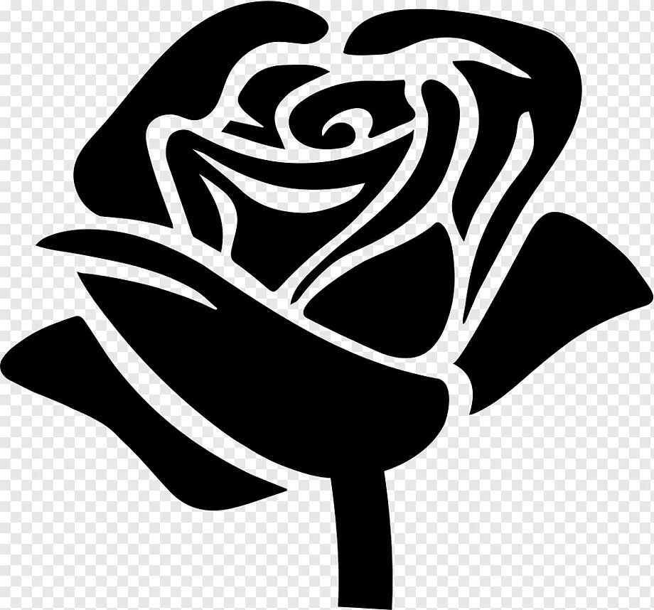 Rose icons. Стилизованные розы.