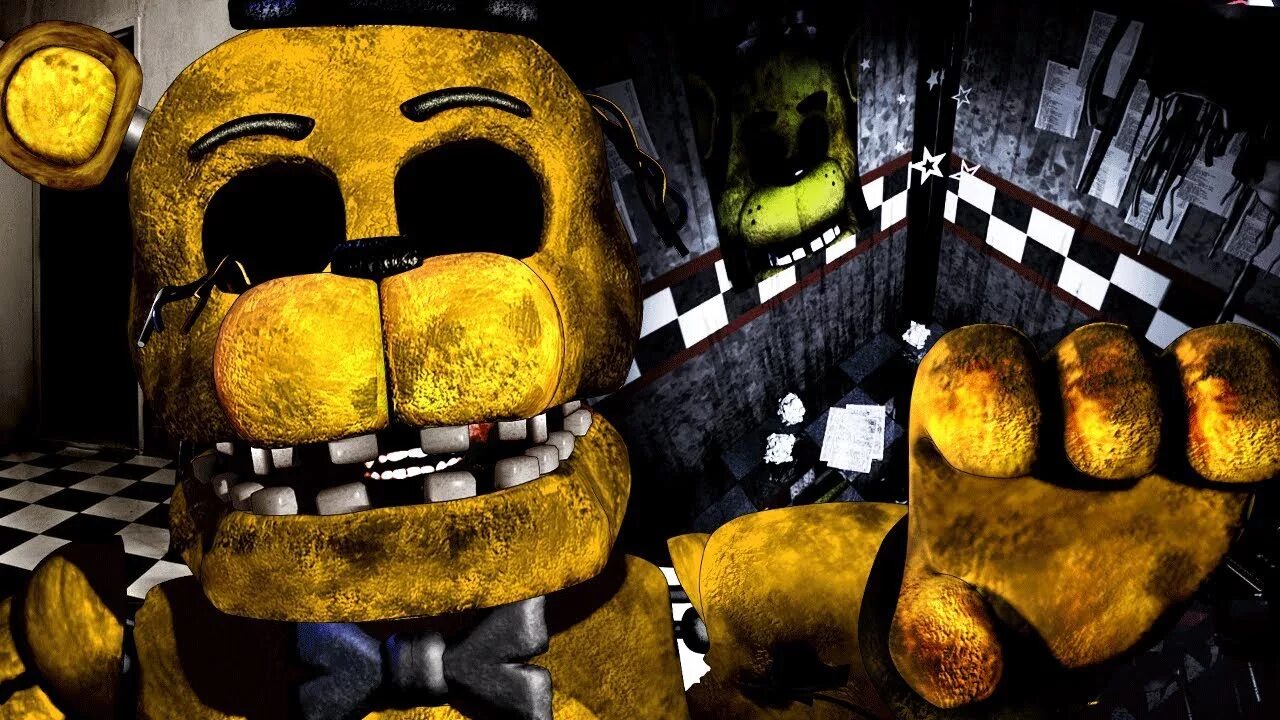 Голден Фредди ФНАФ 1. FNAF 1 Голден Фредди. Золотой Фредди ФНАФ 1. Золотой Фредди ФНАФ 2. Включи голдена фредди